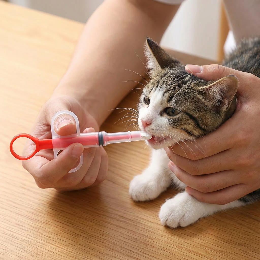Tablettengeber für Haustiere – Einfacher Medikamenten-Spender für Hunde & Katzen