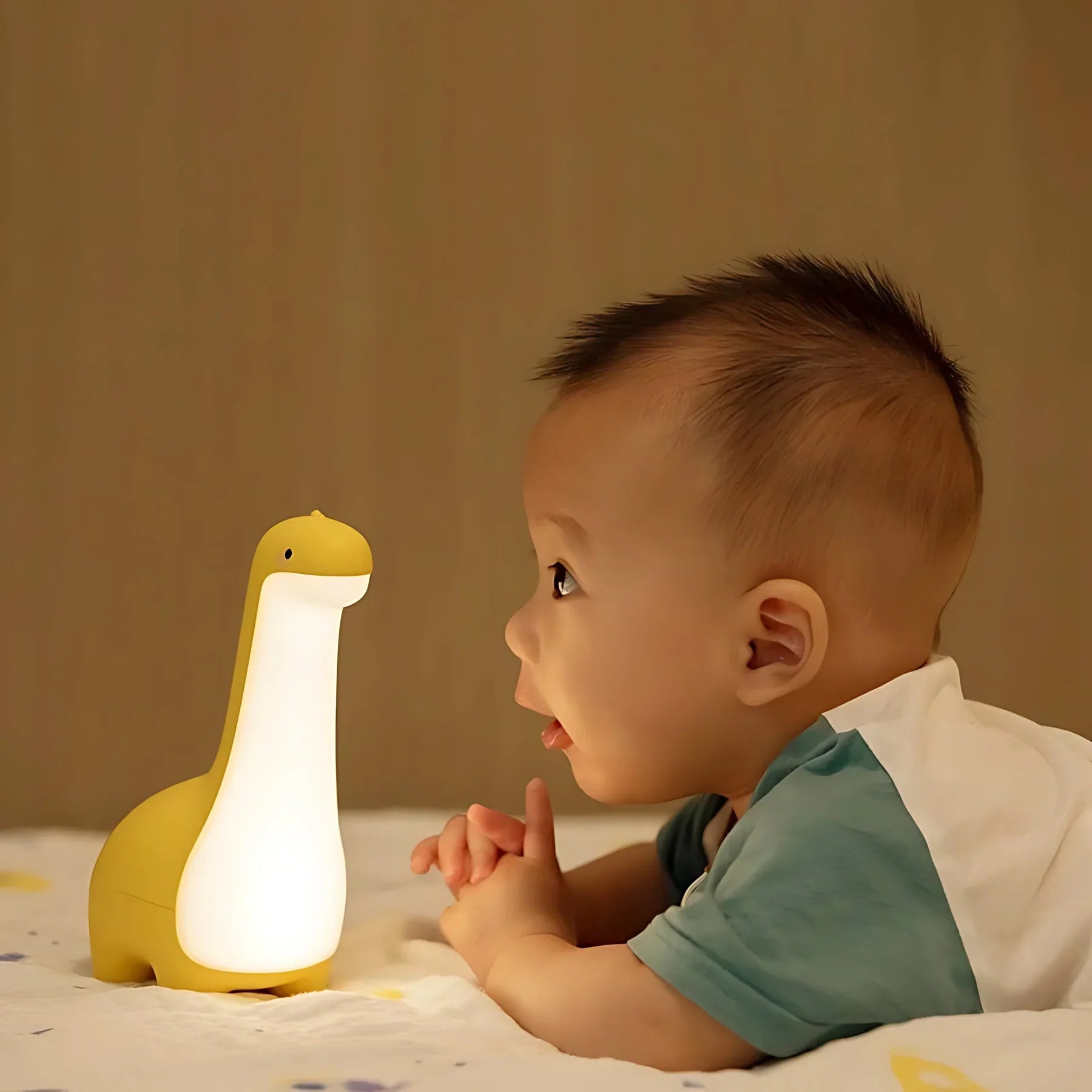 LED Dinosaurier Nachtlicht für Kinder – Sanfte Beleuchtung für Beruhigende Nächte