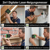 2in1 Digitaler Laser-Neigungsmesser