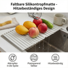 Faltbare Silikontropfmatte - Hitzebeständiges Design