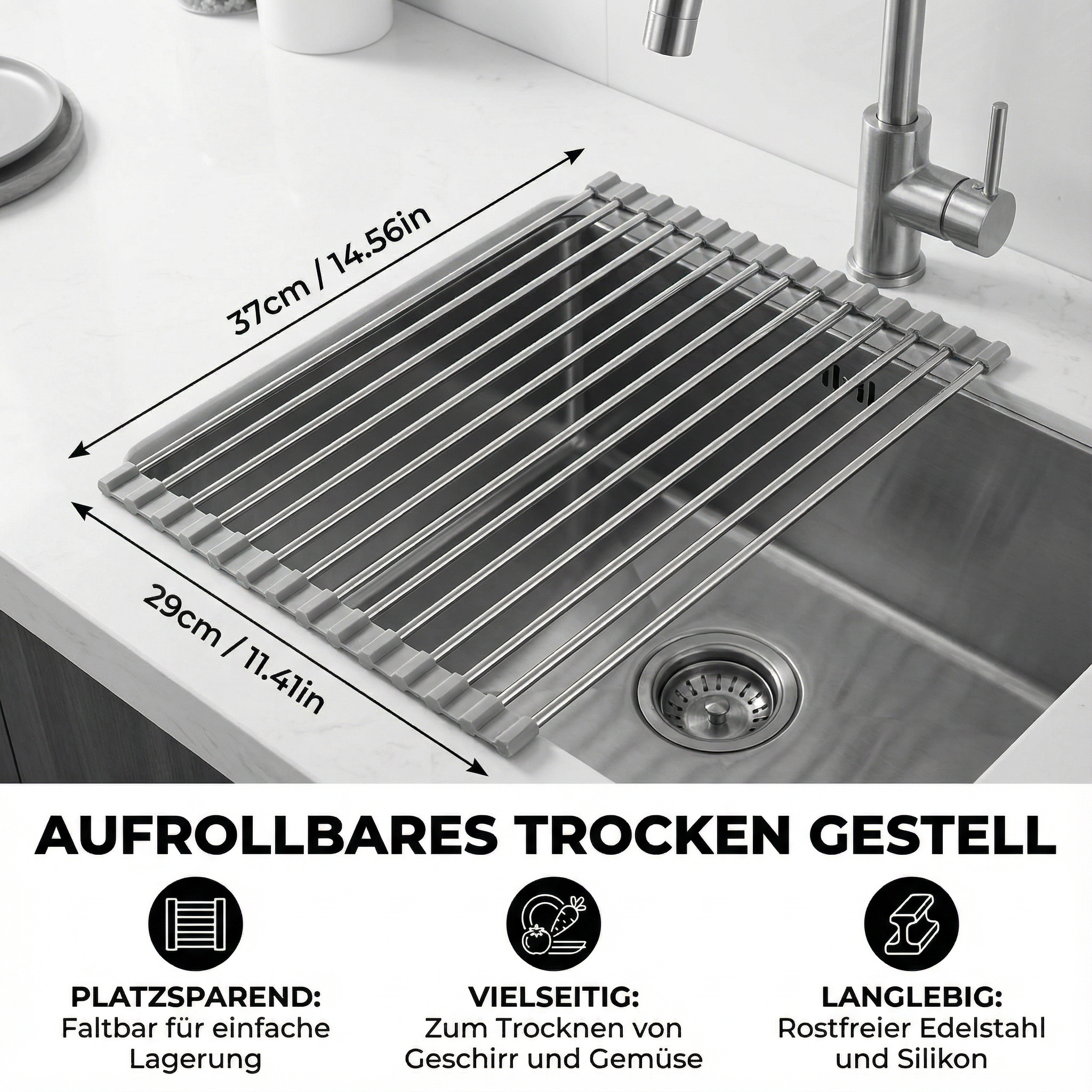 Aufrollbares Trocken Gestell