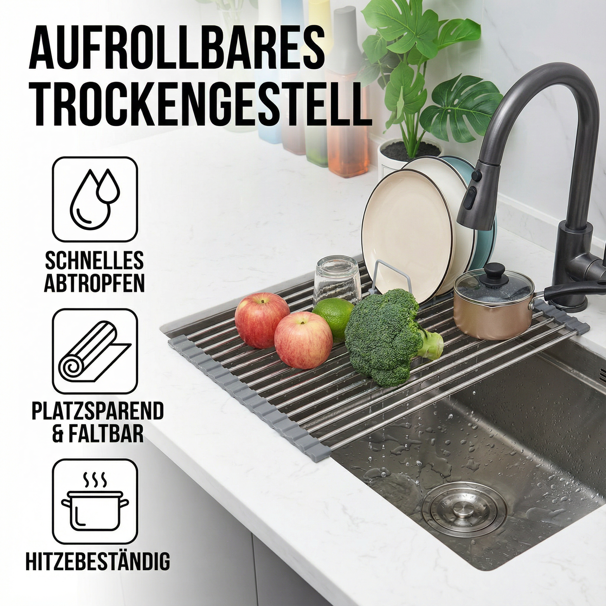 Aufrollbares Trocken Gestell
