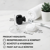 Zahnbürsten Abdeckung 3er Set