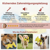 Kicherndes Zahnreinigungsspielzeug in Hundefarben